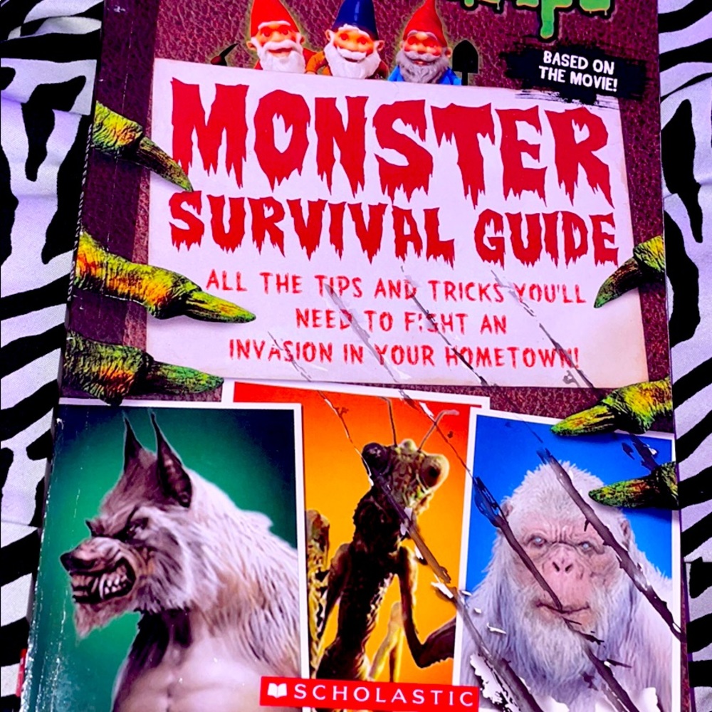 Goosebumps “Monster Survival Guide” book